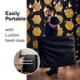 Premium Memory Foam Massage Table - Easy Set Up - Foldable & Portable with Carrying Case Luxton Home