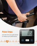 MERACH Recumbent Exercise Bikes for Home with Heart Rate Handle, 8-Level Resistance, Exclusive Apps, Stationary Bikes for Home, Magnetic Recumbent Exercise Bike