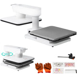 obziy 15x15 Heat Press, Swivel Auto Heat Press Machine for T-Shirts