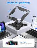 Adjustable Laptop Stand, 360° Rotating Base Ergonomic Computer Stand