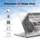 Glossy Glitter Laptop Skin Compatible with Asus ROG Zephyrus G14 (2025) - Booming Box - Premium 3M Vinyl Protective Wrap Decal Cover - Easy to Apply | Crafted in the USA by MightySkins