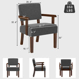 FAGAGA Oversize Accent Chair with Soft Seat and Armrests