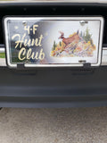 License Plates Shields 2 Pack Clear Bubble Design Plate Covers, Unbreakable Novelty Frame Covers to Protect Front, Back Fit Standard US Plate with Screws