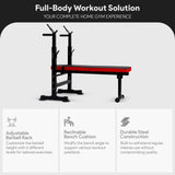 BalanceFrom Fitness Adjustable Weight Bench BalanceFrom