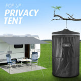 PANKAY Pop Up Privacy Tent, Portable Outdoor Camping Bathroom Toilet Tent, Collapsible Shelter for Camping & Emergency – Lightweight & Sturdy, Easy Set Up, Foldable - with Carry Bag
