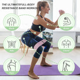 3 Levels Booty Bands Set, Resistance Bands for Working Out, Exercise Bands for Women Legs and Butt, Yoga Starter Set VITEVER