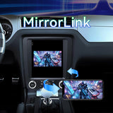 OSEMALL Car Stereo Radio Compatible with Ford Mustang 2010 2011 2012 2013 2014, Android 13 Touchscreen Support Wireless CarPlay Android Auto/GPS/WiFi/Bluetooth/Mirror Link/Backup Camera(9.7 lnch)