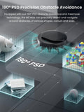 Lefant Robot Vacuum and Mop, 23000Pa Suction, 120 Day Self-Emptying, PSD 2.0 Smart Obstacle Avoidance, Auto Mop Washing, Drying&Refilling, All-in-One Robot Vacuum, Supports 2.4G/5G WiFi, M5 Max