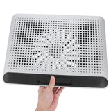 Aluminum Alloy Laptop Cooling Pad Quiet Fan Stand