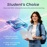 HP 14 Inch Laptop, 2027 Edition, Intel N150 Processor, 4GB DDR5 RAM, 128GB SSD, 1TB Cloud Storage, Windows 11 with Microsoft 365