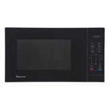 Magic Chef Compact Countertop Microwave Oven, 1000 Watts, Black, 1.1 Cu. Ft. - Digital Kitchen Appliance with One-Touch Cooking, Child Lock, Timer, Reheat, Defrost and 10 Power Levels