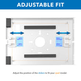 Mount-It! Anti-Theft iPad Tablet Floor Stand Kiosk with Literature Holder