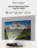 AWOL VISION LTV-3000 Pro 4K 3D Ultra Short Throw Triple Laser Projector, Dolby Vision & Atmos, HDR10+, 150" UST Laser TV Home Theater Projector