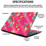 Glossy Glitter Skin for HP 17t Laptop 17.3" (2017) - Hot Pink | Protective, Durable High-Gloss Glitter Finish MIGHTY SKINS