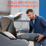 Massager Pad, Massage Mat with 10 Vibrating Motors & 5 Modes, Back Massager with Heat | Long 53" CuPiLo