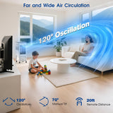 MOMOVOKA Swamp Cooler, 3 IN 1 Evaporative Air Cooler with 2 Gal Water Tank, 4 Ice Packs, 8H,3 Speeds, 4 Modes, Windowless Portable Air Conditioners for BedroomTimer (white&black) (white&black)