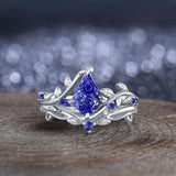 Oseew Kite Cut Tanzanite rings for women(Tanzanite)