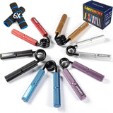 Carvanchy Grip Strength Trainer Set, 50-300LB(6 Pack), Wrist Forearm Strengthener, Metal No Slip, Hand Grip Gripper Strengthener for Strength Training and Exercise, Hand Workout Squeezer Grip Strength Carvanchy