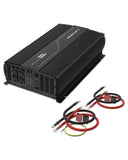 Scosche 5000W Modified Sine Wave Inverter 12V DC to 120V AC Converter, 10000W Peak, 4 AC Outlets, Dual USB-A Ports, LED Indicator, Heavy Duty Power Inverter for Truck, RV, Off-Grid Systems