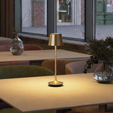 CORDIVA Cordless Table Lamp, Aluminum Rechargeable Dimmable LED Desk Lamp