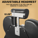 Hicomony Barber Chair Salon Chairs for Hair Stylist Heavy Duty Hydraulic Reclining for Salon Barbershop Hair Stylist Professional