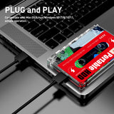 Kinhank 2TB Game Hard Drive, Built-in 120000+ Games, Batocera 33 System, External Hard Drive Compatible