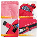 Camping Sleeping Bag, 32℉ Sleeping Bags for Adults Kids Teens Cold Weather Warm Sleeping Bag Winter for 3-4 Season Camping, Camping Gear Equipment, Traveling, and Outdoors Kanyak