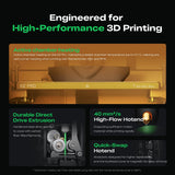 Creality K2 Pro Combo (A) 3D Printer, Multicolor Color Printing with CFS, 600mm/s High-Speed