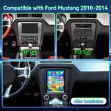 OSEMALL Car Stereo Radio Compatible with Ford Mustang 2010 2011 2012 2013 2014, Android 13 Touchscreen Support Wireless CarPlay Android Auto/GPS/WiFi/Bluetooth/Mirror Link/Backup Camera(9.7 lnch)