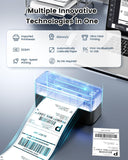 Phomemo Bluetooth Thermal Shipping Label Printer with Holder & 500pcs Label