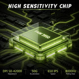 VGN F2 Ultra Lightweight Wireless Gaming Mouse with Programmable Buttons