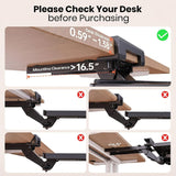 Klearlook Upgraded Ergonomic Keyboard Tray Under Desk, 24.4"x10"