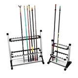 Fishing Rod Rack - Aluminum Alloy Rod Holder | Holds Up to 24 Rods EASY BIG