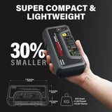 LOKITHOR JP400 Jump Starter with Air Compressor, 2500A 12V Car Battery Jumper Starter Portable (8.5L Gas/6.5L Diesel) with ConnectMax Tech, 150PSI Tire Inflator, Auto-Shutoff & Dynamic Dwell