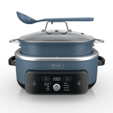 Ninja MC2001 PossibleCooker PRO Plus, 8.5-QT Multicooker, 9 Functions, Slow Cook, Sear, Sauté, Proof, Pasta/Rice, Replace 16 Kitchen Tools, Oven-Safe Ceramic Pot, 1400-Watt, Blue (2026 Release)