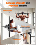 Sportsroyals Power Tower Dip Station Pull Up Bar for Home Gym Strength Training Workout Equipment Newer Version 450LBS. Sportsroyals