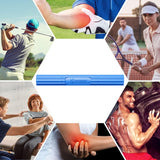 FitBeast Hand Exerciser Bars for Physical Therapy - Relieves Tendonitis Pain & Improve Grip Strength, Injury Recovery, Forearm (Blue-Medium)