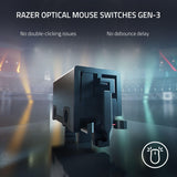 Razer DeathAdder V3 Pro Wireless Gaming Mouse, 64g, 90 Hr Battery, White