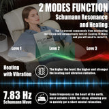 Executive Big and Tall 700lbs Office Chair with 7.83Hz Schumann Resonance Sleep Aid & Heating Stress Relief Heavy Duty