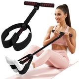 UZTUGG Pedal Resistance Bands with Handles, Upgrade Women Exercise Bands for Full Body Training, Core, ABS, Legs, Glutes, Arms, Pilates, Physical Therapy
