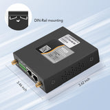 Industrial 4G LTE WiFi Router 3G/4G Yeacomm YF325 Wireless Modem Unlocked with Dual Sim Card Slot,