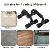 Lizbin Push up Bar, Push Up Bars Strength Training, Push-up Bracket Board with Non-Slip Sturdy Structure, Push Up Bars for Men & Women, Push Up Stands Handle Gym Exercise Equipment Home Fitness(Black) Lizbin