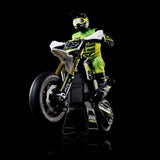 Losi Promoto-SM 1/4 Super Moto Motorcycle FXR White RTR with Battery and Charger LOS-2310