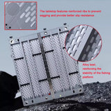Fishing Dock - Lightweight Aluminum-Magnesium-Silicon Alloy Open-Frame Platform, Foldable with Height-Adjustable Legs for Deep-Water Fishing