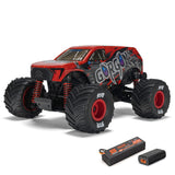 ARRMA RC Truck 1/16 Gorgon GROM 4X4 RTR Brushed Monster Truck (Battery & Charger Included), Red, ARA2130T2