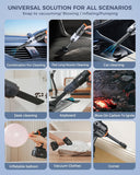 Car Vacuum Portable Cordless, 35000PA High Power Suction & Blower, Wireless Handheld Vacuum Cleaner for Car, Home, Office, Pet(Black) MBNGF