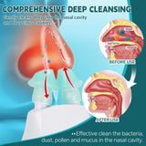 Nasal Rinse Machine, Nasal Cleaner with Auto Waste Collection Function for Sinus ronfnea