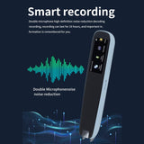 Translation Scanning Pen, Mobile Scanner Translator with Record Function, Digital Scanning Translation Pen Asixxsix