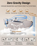 BOSSCARE 2026 4D Massage Chair Full Body, 24 Modes Zero Gravity SL-Track Shiatsu Recliner- AI APP Control Airbag Massage with Body Scan, Deep Yoga Stretch, Foot Rollers, Built-in Heat System(Brown)