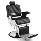 Artist hand Barber Chair Barbershop Chairs Hydraulic Recline Barber Chairs Salon Chair for Hair Stylist Tattoo Chair Barber Salon Equipment(Black1)